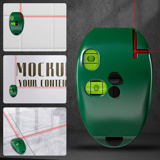 Nivel de burbuja de ángulo recto infrarrojo de alta precisión