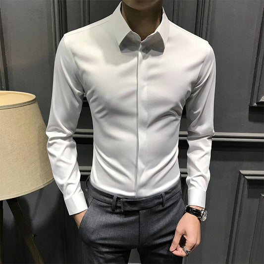 Camisa antiarrugas para hombre (OFERTA 2025)