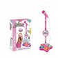 Microphone Toy, Karaoke Machine Toy with Light, Singing Machine Toy, Music Toy for Kids, Birthday Gift for Girls