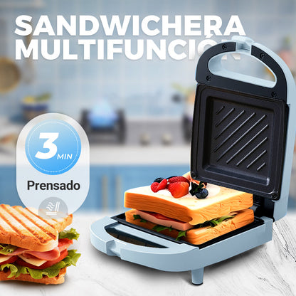 🥪 Sandwichera Multifunción Compacta de Rápido Calentamiento - Ideal para Cocina, Oficina o Dormitorio 🏠✨