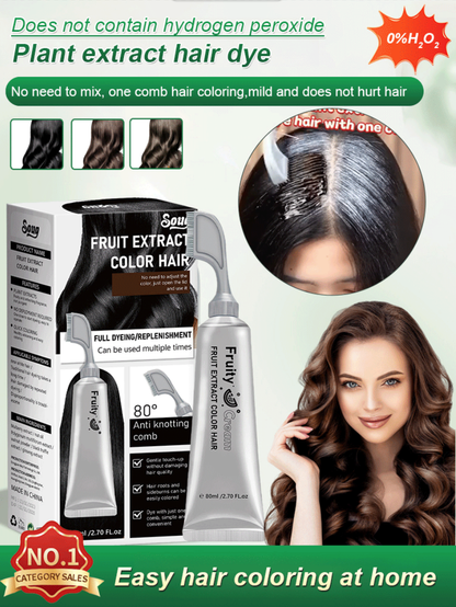 🔥¡Compra 1 y obtén 1 gratis! 🔥Peine tintorero con esencia de frutas