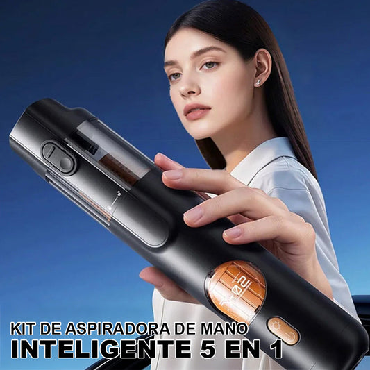 ⏳Descuento del 50 % por tiempo limitado⏰ Kit de aspiradora portátil inteligente 5 en 1🧲