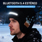 Gorro Bluetooth recargable con luz