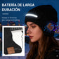 Gorro Bluetooth recargable con luz