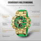 Reloj digital LED multifuncional resistente al agua