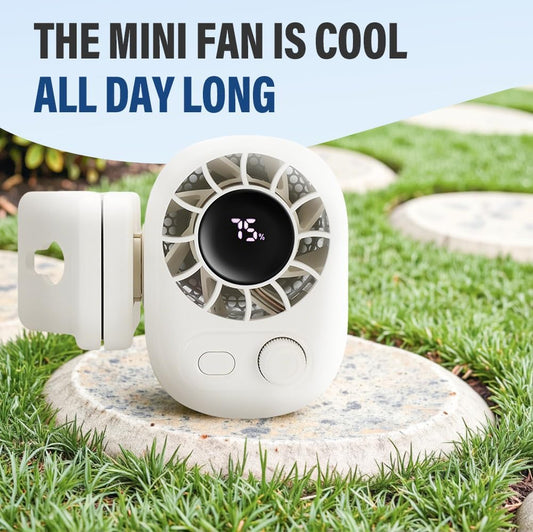 ❄️Mini ventilador portátil ajustable con clip