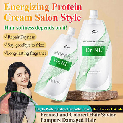 Crema de proteína revitalizante con fragancia de diosa