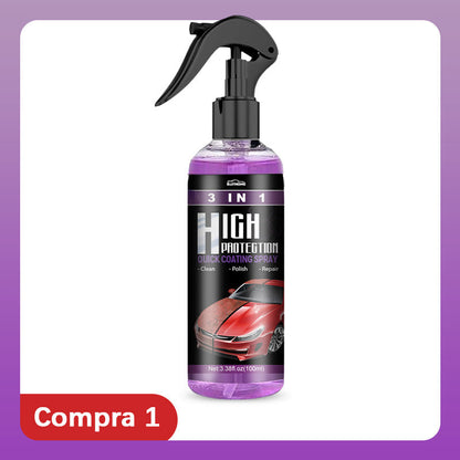 ✨Compra 5 y obtén 5 gratis promoción✨ Spray de revestimiento rápido para automóviles 3 en 1 de alta protección