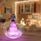 Bola Decorada de PVC Inflable para Navidad al Aire Libre