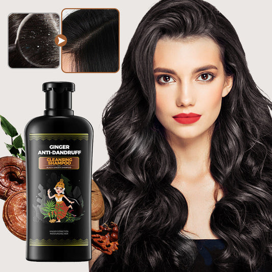 Champú limpiador anticaspa de jengibre