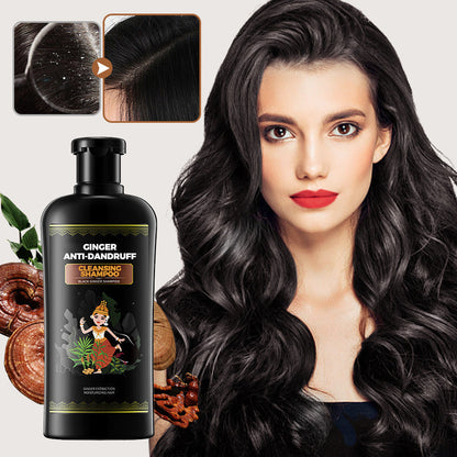 Champú limpiador anticaspa de jengibre