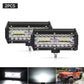 Potente kit de barras de luces LED para coches