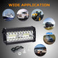 Potente kit de barras de luces LED para coches