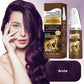 Tinte para el cabello Uso doméstico Peine para teñir Crema para teñir el cabello integrada y práctica Color duradero Sin decoloración Esencia vegetal No daña el cabello