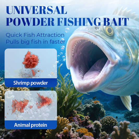 Cebo de pesca en polvo universal de 500 g
