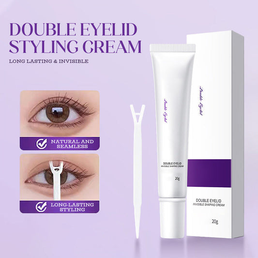 Crema para peinar párpados doble invisible y de larga duración