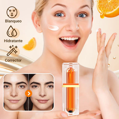 ⏳Último día: ¡COMPRA 2 Y LLÉVATE 1 GRATIS!🔥Crema tonificante con vitamina C para maquillaje🧡