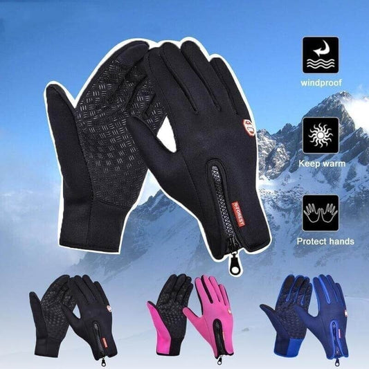 📱Compatibles con pantallas táctiles🔥Guantes térmicos cálidos para ciclismo, running y conducción🧤