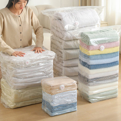 Bolsa de almacenamiento al vacío extragrande - Presione para extraer el aire