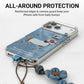Funda para iPhone con bordado creativo