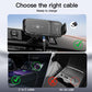⚡Soporte inalámbrico para coche de carga rápida de 15 W para smartphones plegables y estánda