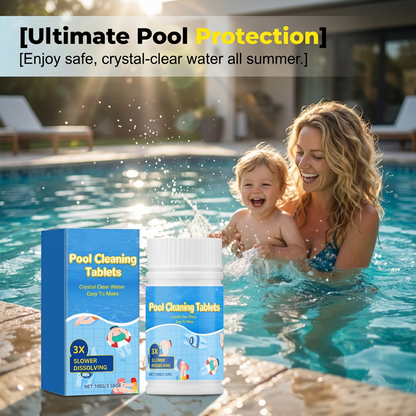 🏊‍♂️Pastillas limpiadoras para piscinas para un agua cristalina